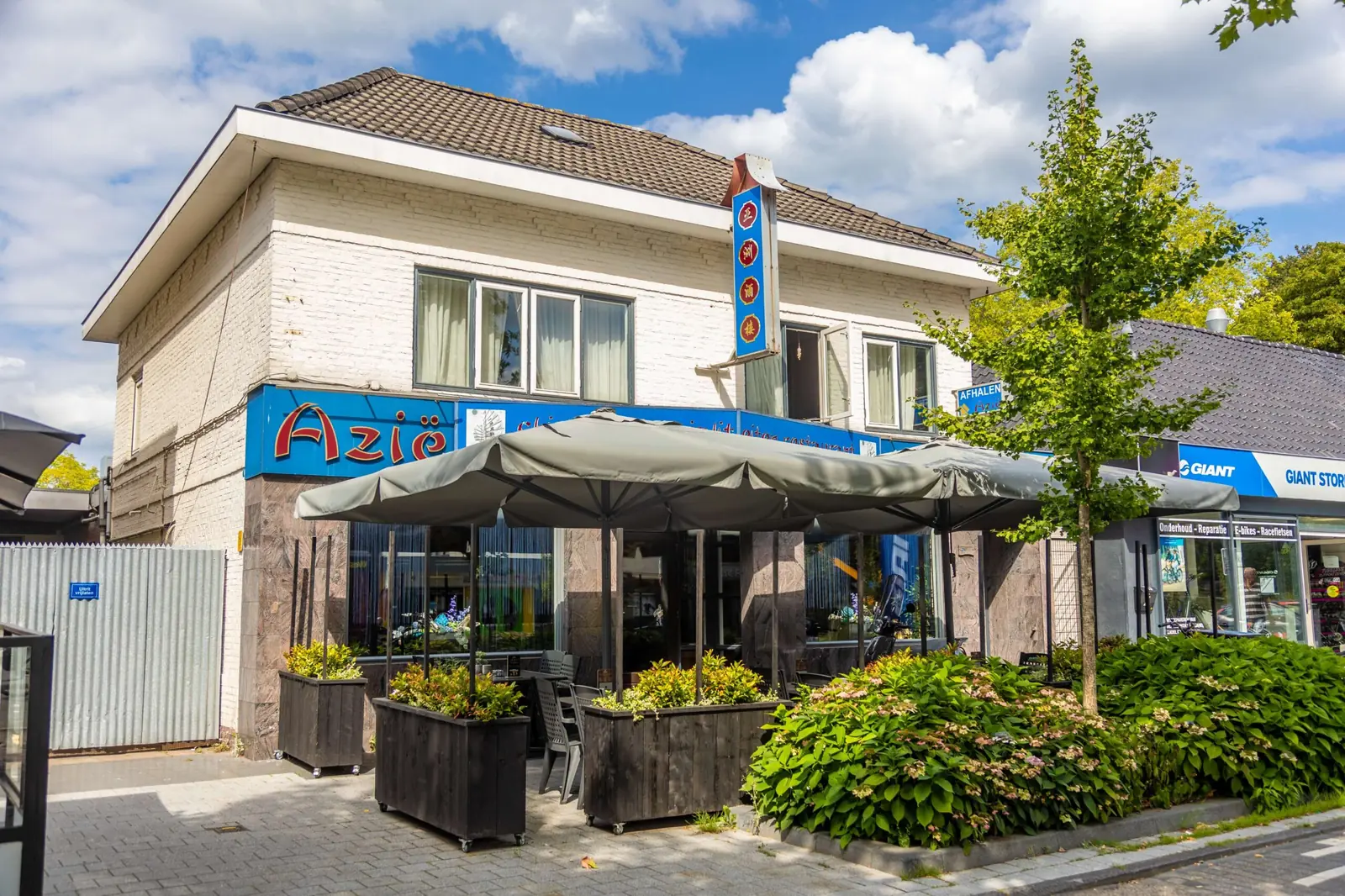 De gevel van Azië aan de Noordkade